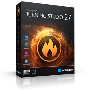Ashampoo Burning Studio 27 software box