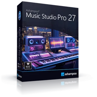 Ashampoo Music Studio Pro 27 software box