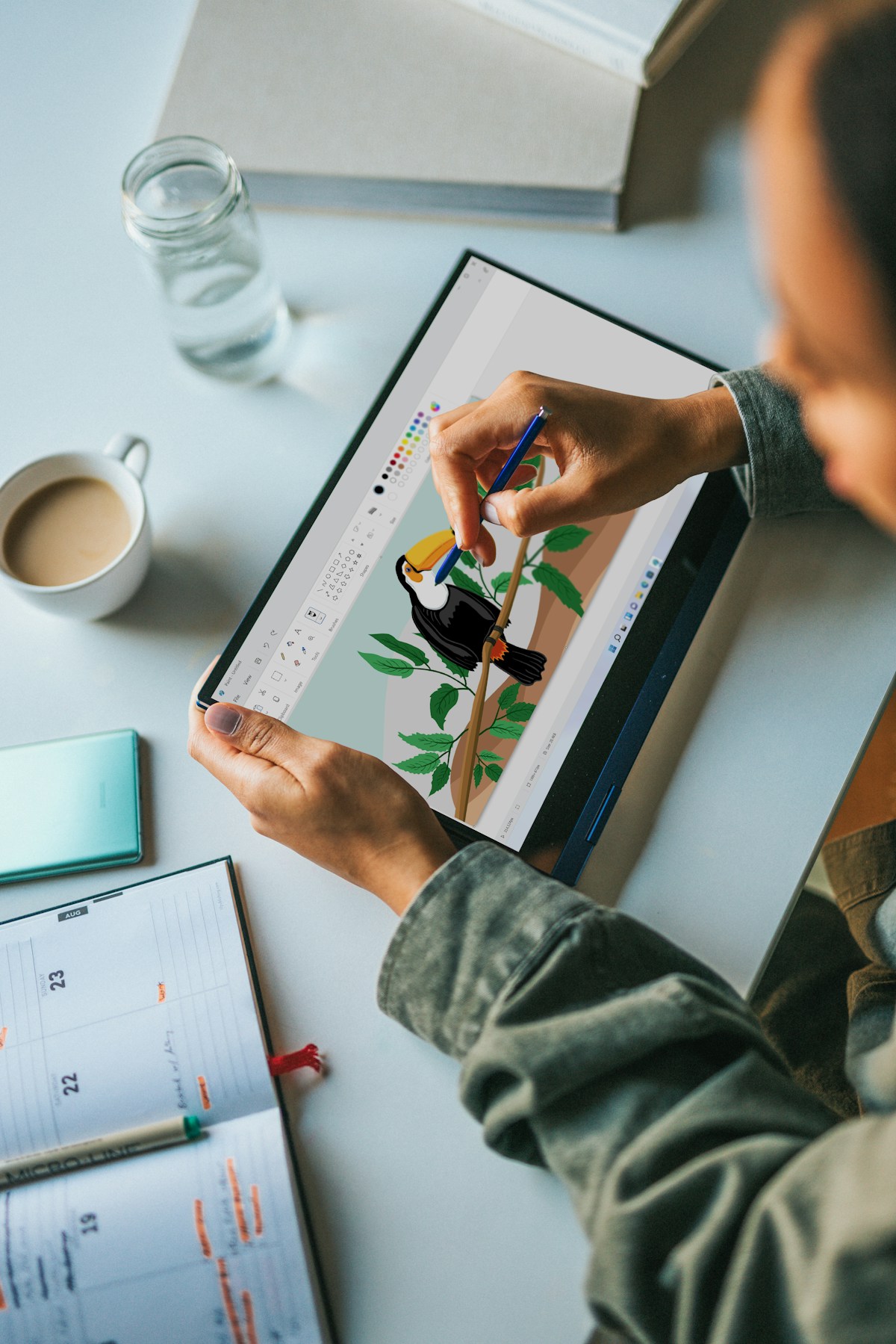 Five hidden Windows 11 Pro features revealed behind a curtain on a modern desktop screen
