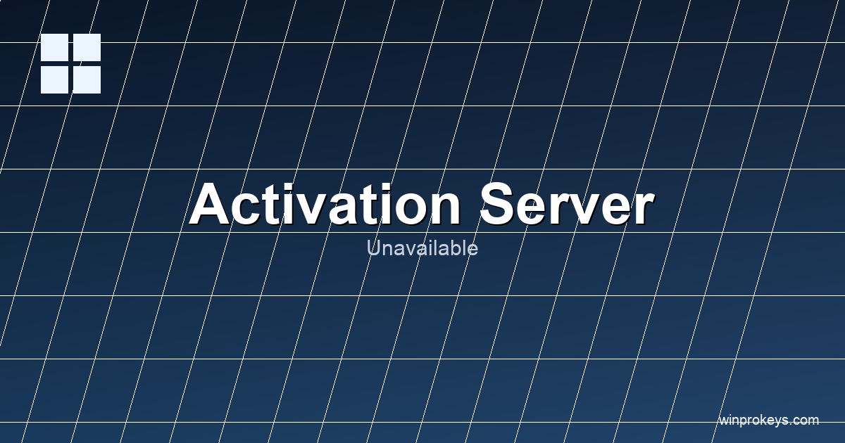 Fix Windows Activation Server Unavailable (2026)