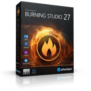 Ashampoo Burning Studio 27 software box