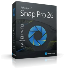 Ashampoo Snap Pro 26 software box